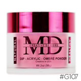 #G-107 Glow In The Dark MD Powder 2oz - Powder With Shimmer