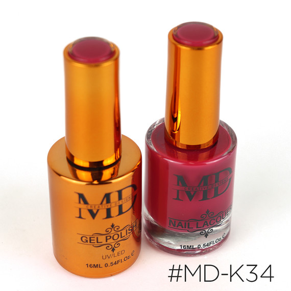 MD #K-034 Duo Gel Nail Lacquer