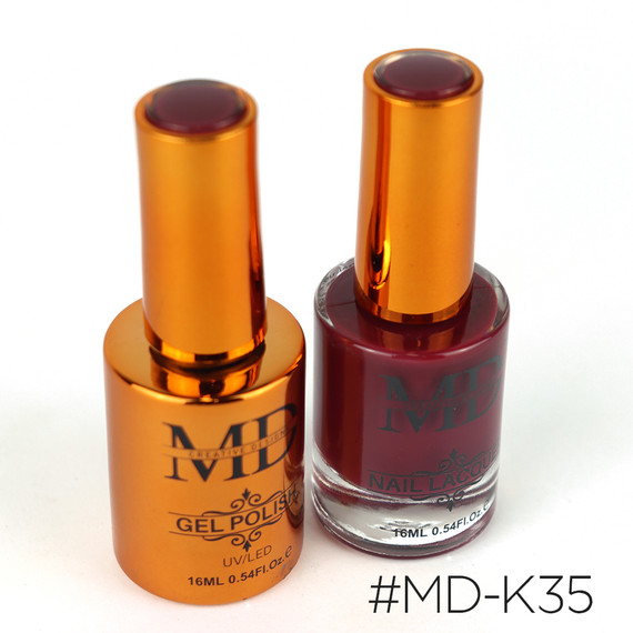 MD #K-035 Duo Gel Nail Lacquer