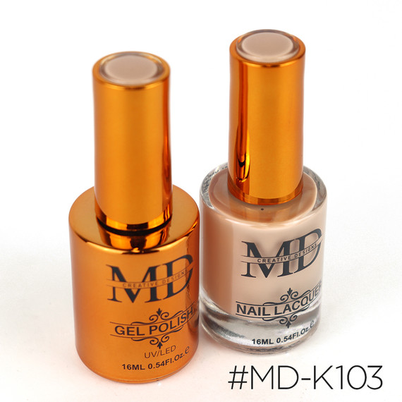 MD #K-103 Duo Gel Nail Lacquer