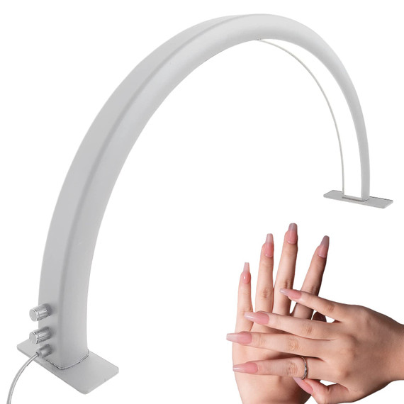 Half Moon LED Nail Desk Lamp