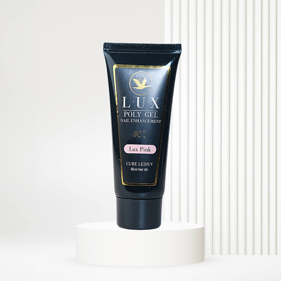 LUX USA - TAP/Polygel Acrylic Builder Gel Dream Collection 60g - #1 Lux Pink