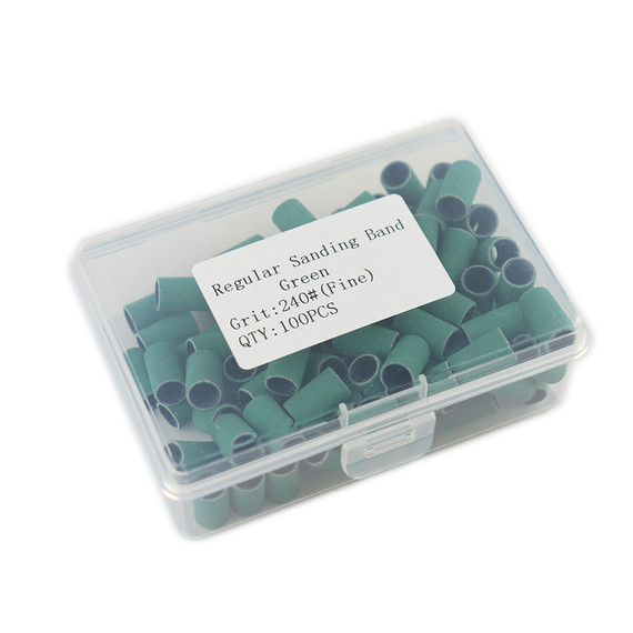 Regular Green Sanding Band Grit #240 - 100pcs