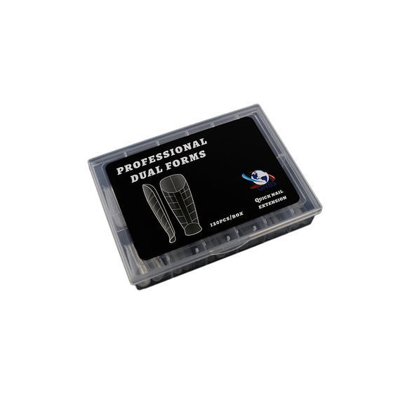 Professional Nail Dual Forms - Coffin VH 120pcs/box