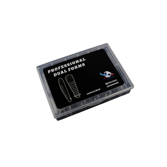 Professional Nail Dual Forms - Coffin ST1L 120pcs/box