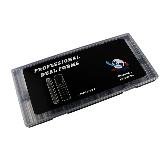 Professional Nail Dual Forms - Square 150pcs/box