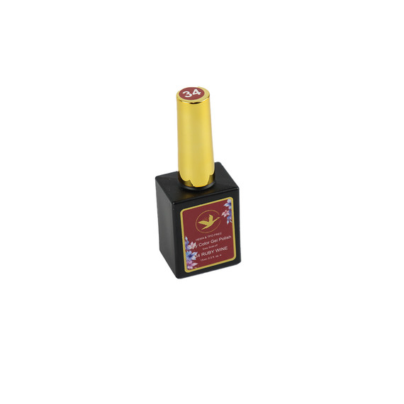 LUX USA - Wish Collection Gel Polish 15ml/0.5oz - #34 Ruby Wine