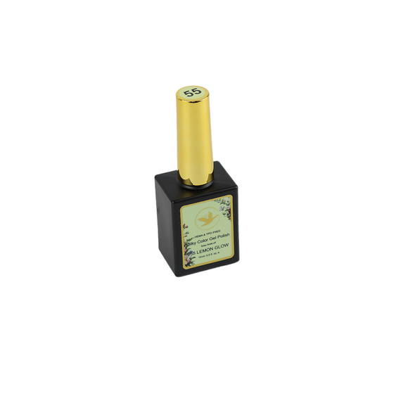 LUX USA - Bliss Collection Gel Polish 15ml/0.5oz - #55 Lemon Glow