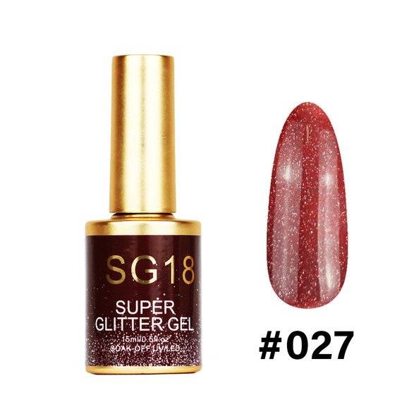 #027 - SG18 Super Glitter Gel 15ml