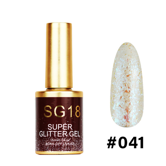 #041 - SG18 Super Glitter Gel 15ml