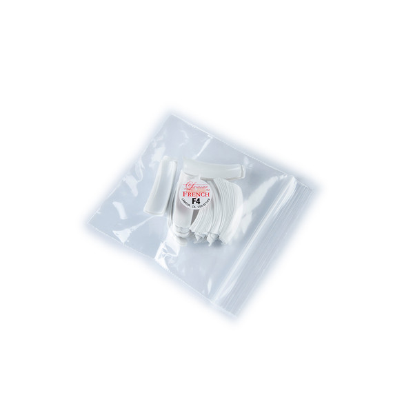 #4 Lamour French White Tips (50pcs/bag)