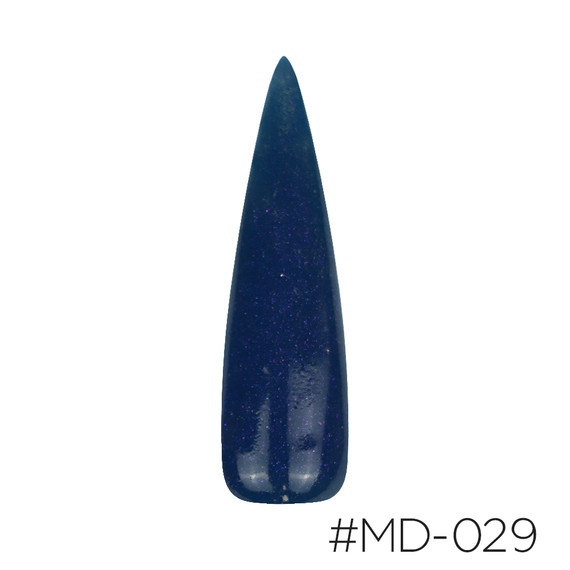 #M-029 MD Powder 2oz - Blueberry Blue - Powder With Shimmer