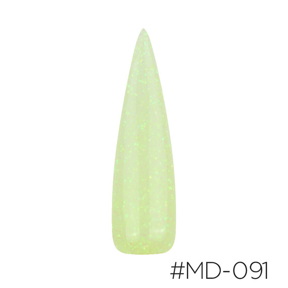 #M-091 MD Powder 2oz - Shimmer Guacamole - Powder With Glitter