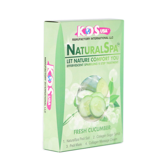 Fresh Cucumber - NaturalSpa 4 Step Treatment KDS USA - Product Made In USA