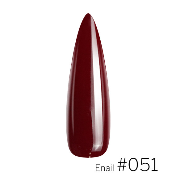 #051 - Maroon - E Nail Powder 2oz