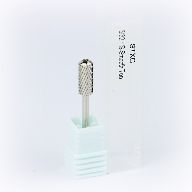 Nail Drill Bit - STXC Smooth Top Silver Small