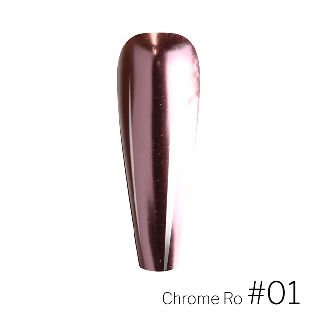 Chrome Pigment 0.5g For Chrome Nails Ro #01