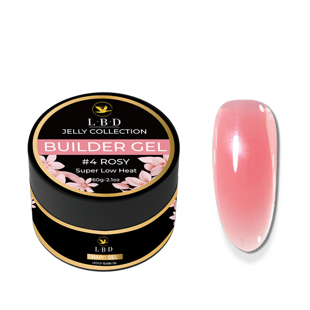 LUX USA - Builder Gel Jelly Collection 60g/2.1oz - #4 Rosy