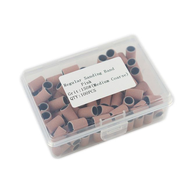 Regular Pink Sanding Band Grit #150 - 100pcs