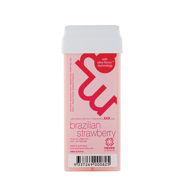 Mancine Brazilian Strawberry Cartridge Wax Roll 100ml