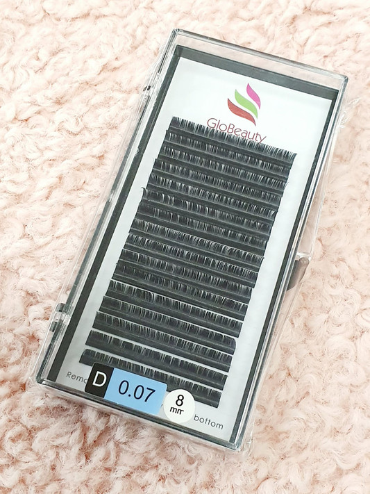 Eyelashes Classic D 0.7 8mm