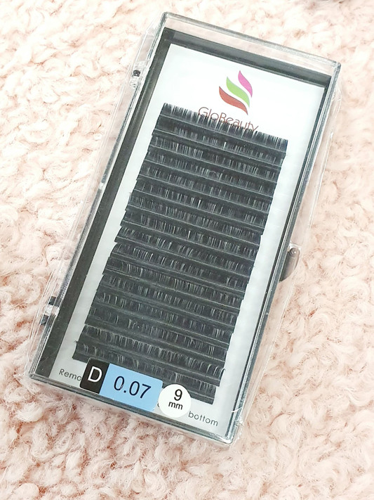 Eyelashes Classic D 0.7 9mm