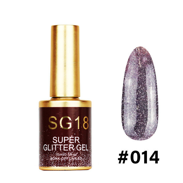 #014 - SG18 Super Glitter Gel 15ml
