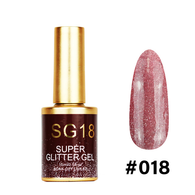 #018 - SG18 Super Glitter Gel 15ml