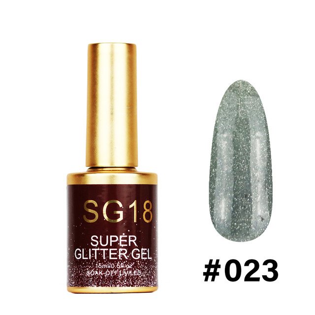 #023 - SG18 Super Glitter Gel 15ml