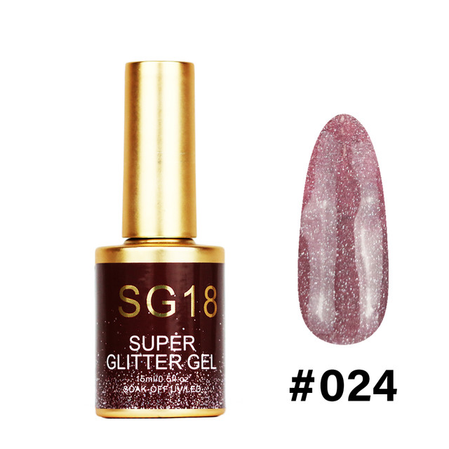 #024 - SG18 Super Glitter Gel 15ml
