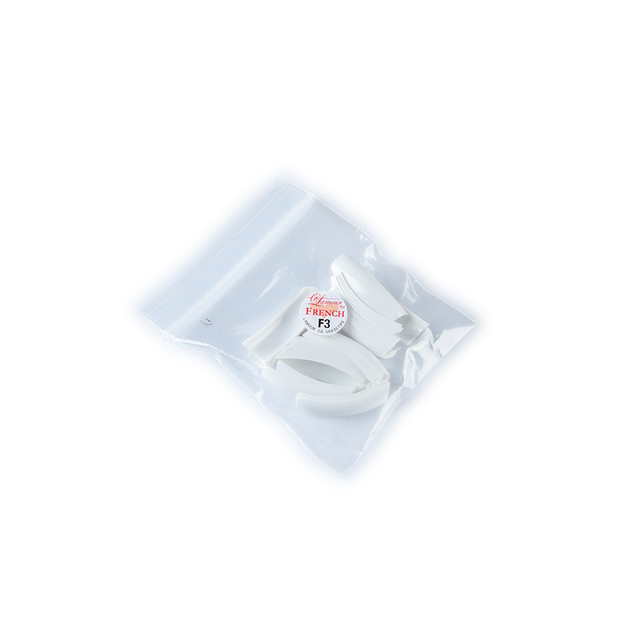 #3 Lamour French White Tips (50pcs/bag)