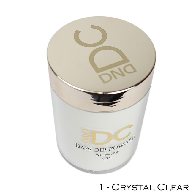 DND DC Dap/Dip Powder 16oz - Crystal Clear