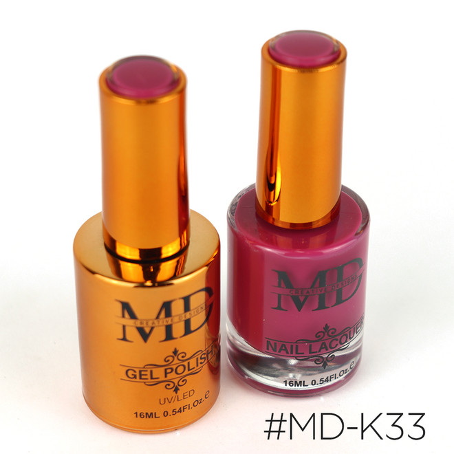 MD #K-033 Duo Gel Nail Lacquer