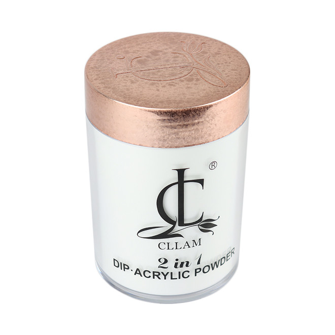 CLLAM 2 in 1 Dip Acrylic Powder 16oz - CLEAR