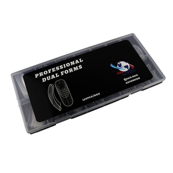 Professional Nail Dual Forms - Long Round CR 150pcs/box