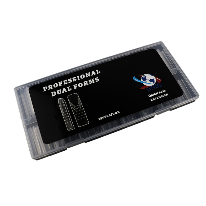 Professional Nail Dual Forms - Square 150pcs/box
