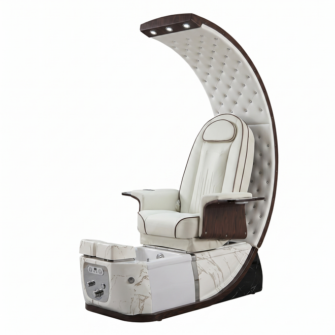 HM Pedicure Massage Chair - White