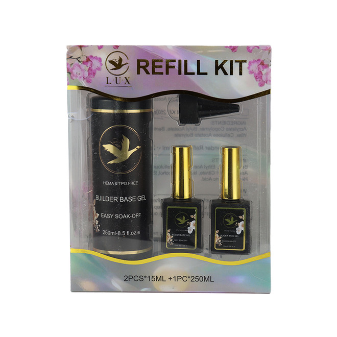 LUX USA - Builder Base Gel Refill Kit