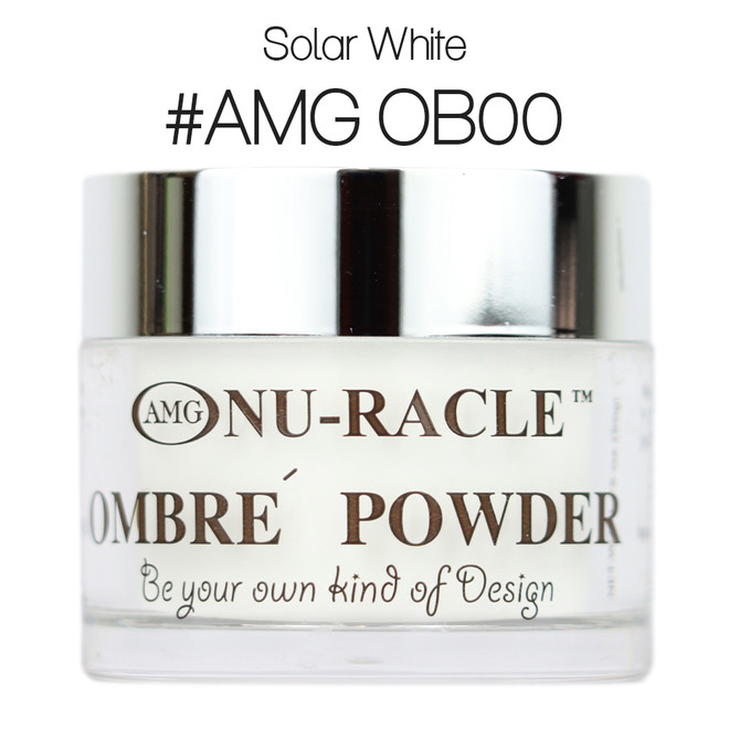 #AMG OB00 Solar White Dip Powder 1.75oz