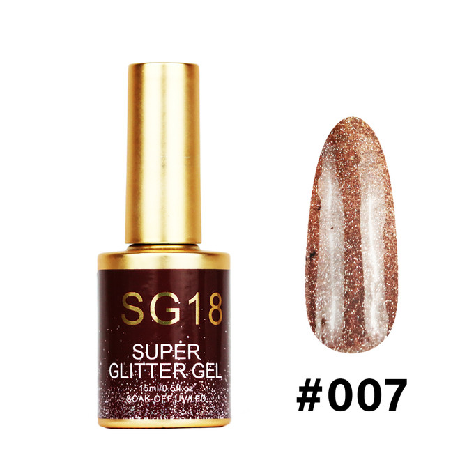 #007 - SG18 Super Glitter Gel 15ml