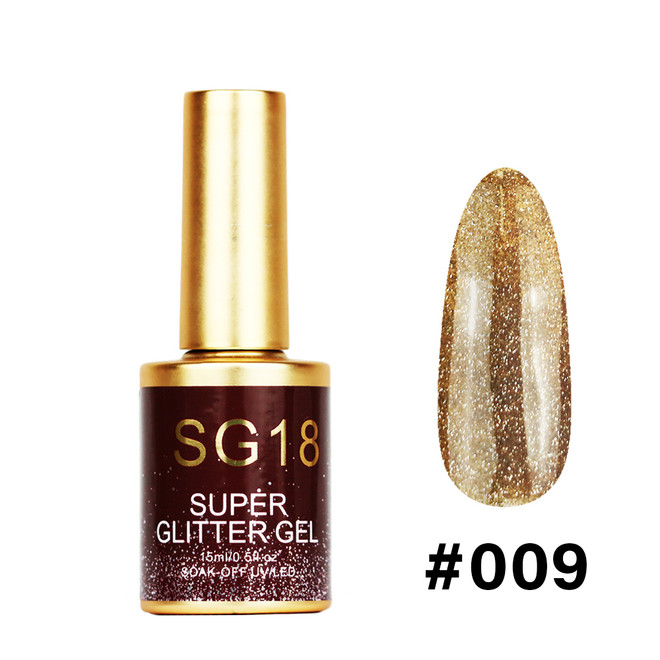 #009 - SG18 Super Glitter Gel 15ml