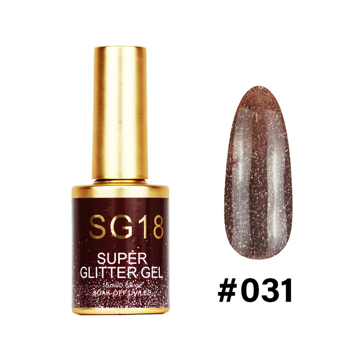 #031 - SG18 Super Glitter Gel 15ml