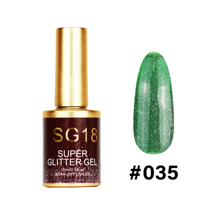 #035 - SG18 Super Glitter Gel 15ml