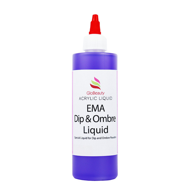 Globeauty Acrylic Liquid EMA Dip & Ombre Purple Nail Liquid Monomer – No MMA – 250ml