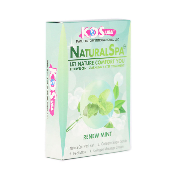 Renew Mint - NaturalSpa 4 Step Treatment KDS USA - Product Made In USA