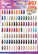 ## YouDip Color Chart 5 Pages Full Color #001 - #497