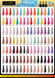 ## bio-CHIC Color Chart 7 Pages Full Color #001 - #720