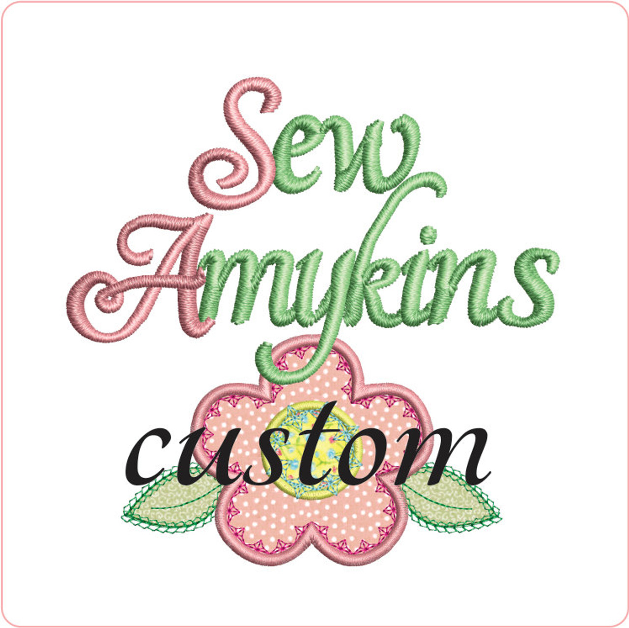 Custom Machine Embroidery Digitizing