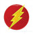 lightning applique Flash Gordon + plain lightning bolt