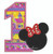 Minnie Mouse applique Number 1